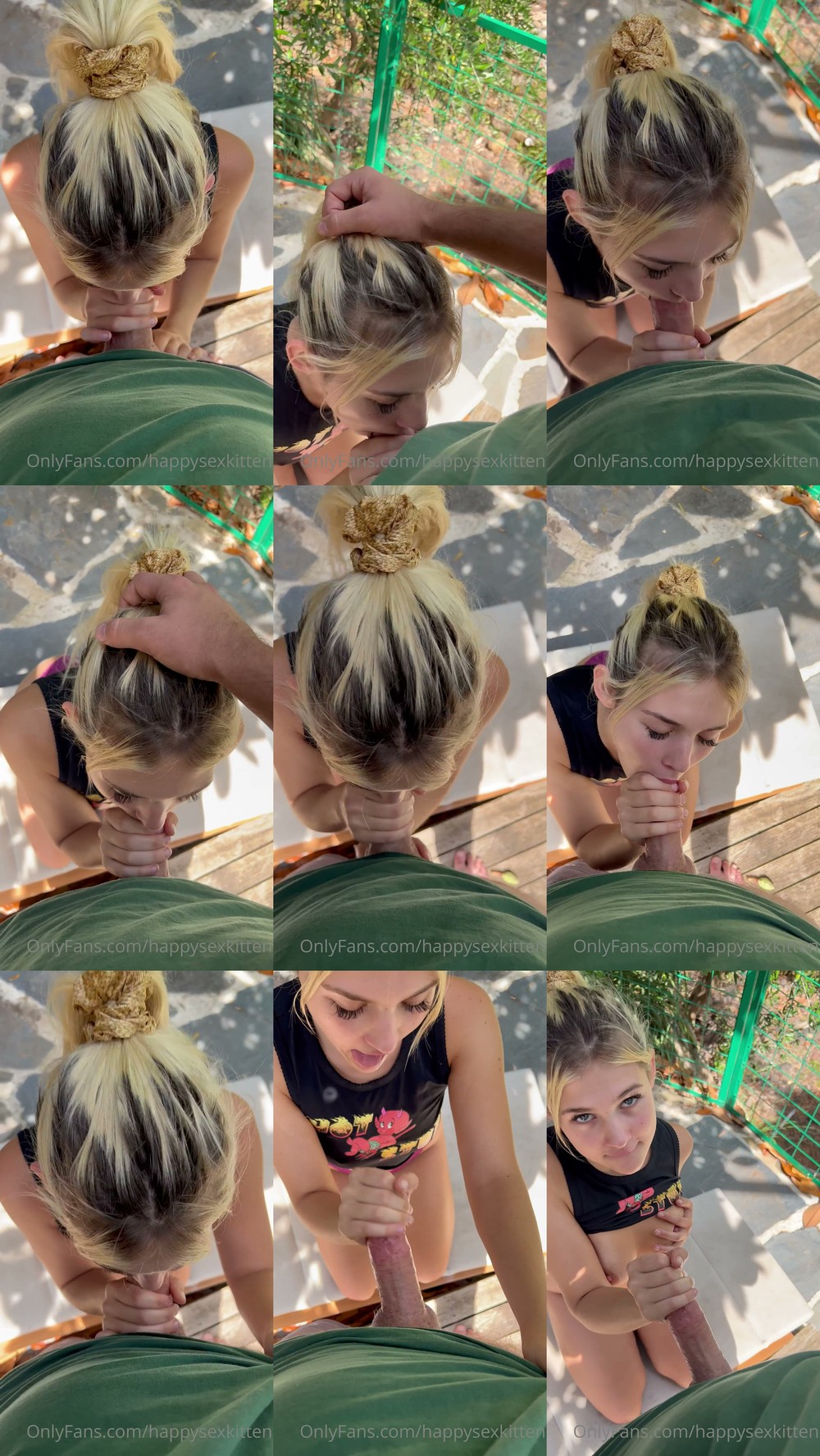 Scene screenshots from julia chapman (happysexkitten, happy_chapman_) - Old Ppv: 8 Minutes Of Cheeky Sloppy Heading By Yours Truly Cuts Before Cum Shot Tho! And I'm Outside (OnlyFans)