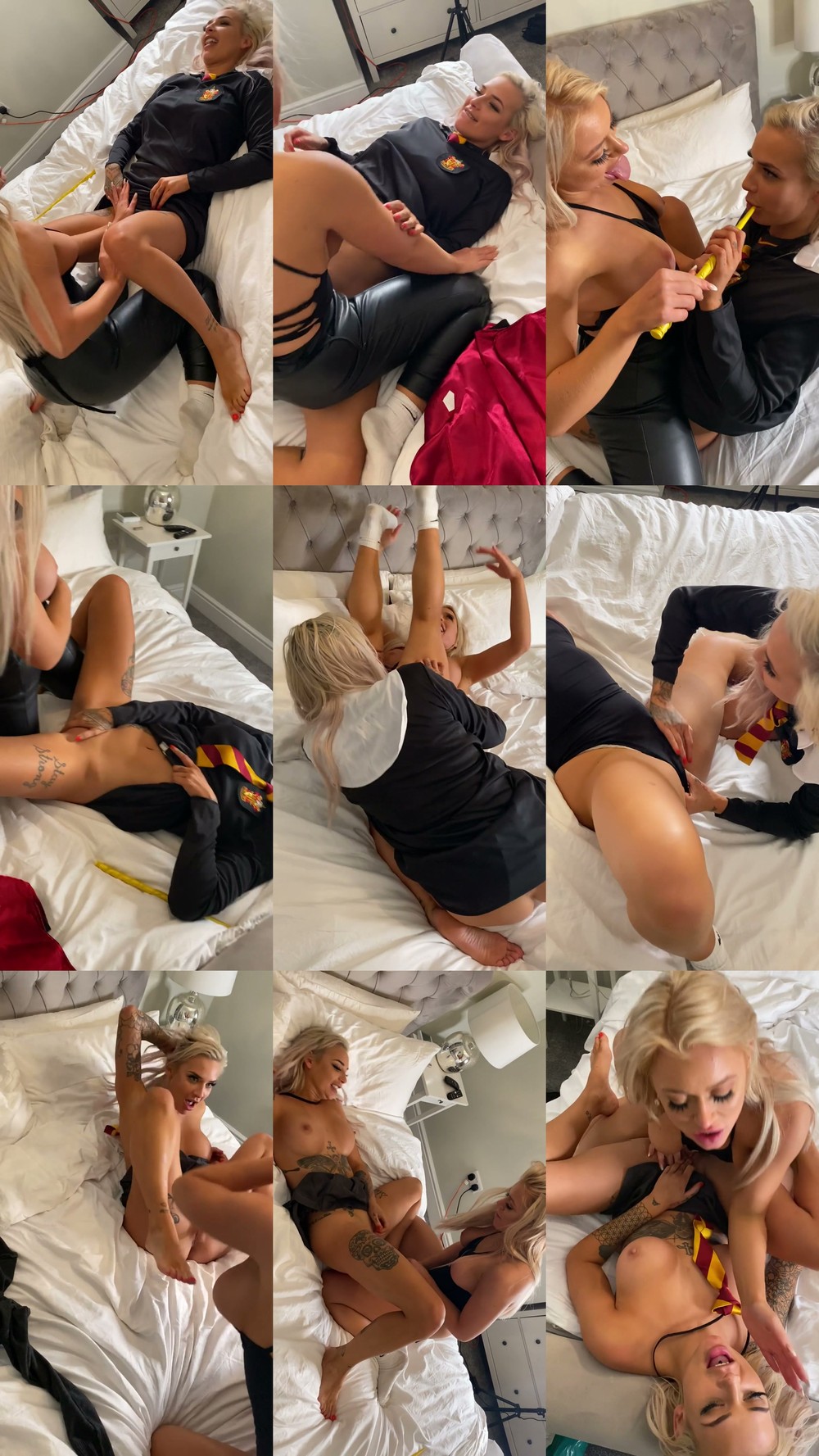Scene screenshots from Bethquinn1 & Elle Brookes Lesbian Fun - Scene (OnlyFans)