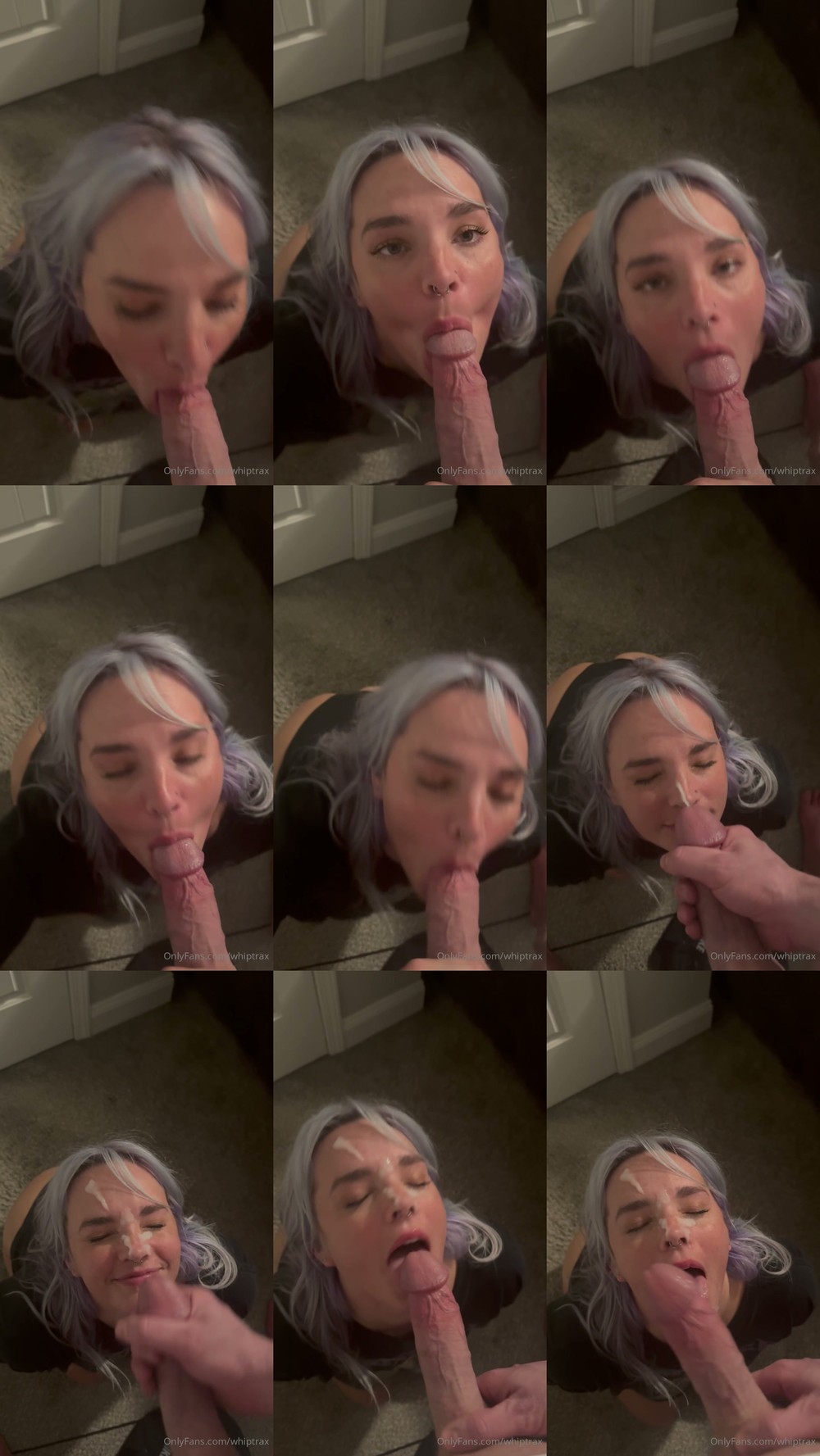 Scene screenshots from Whiptrax - Facial (OnlyFans)