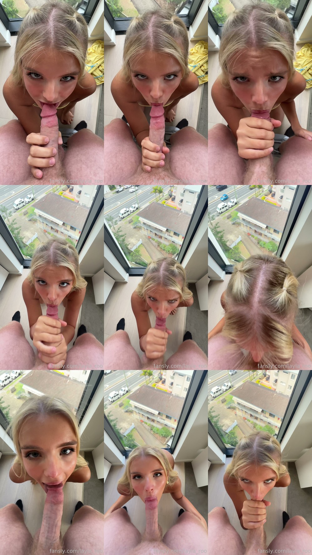 Scene screenshots from Layla Roo (lilylanes) - Quickie Blowjob POV (OnlyFans)