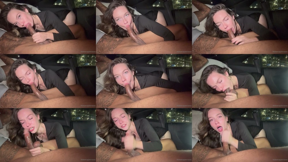 Scene screenshots from Makena Pier - Blowjob (OnlyFans)