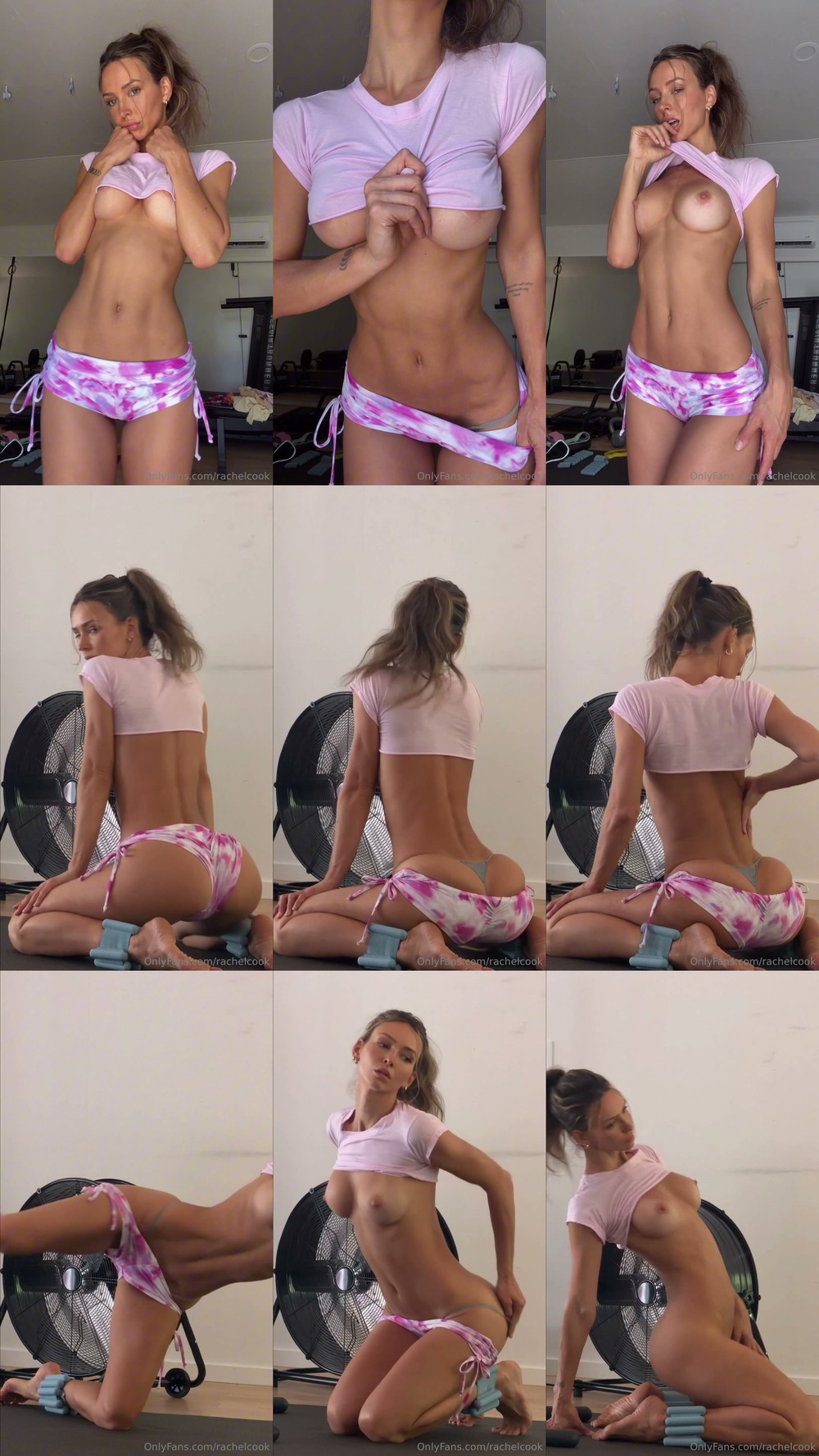 Scene screenshots from Rachel Cook - Scene (OnlyFans)