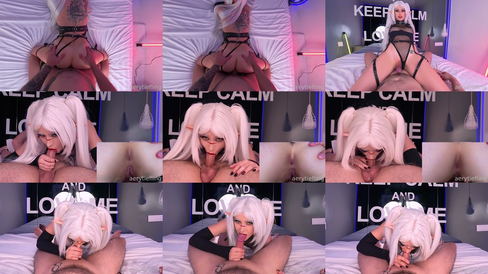 Scene screenshots from Aery Tiefling - Sith Frieren (OnlyFans)