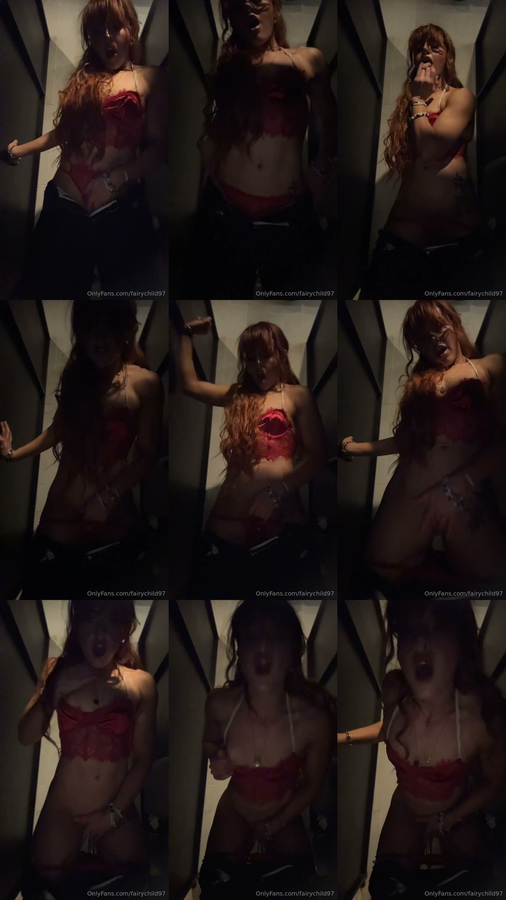 Scene screenshots from fairychild97 - Masturbate (OnlyFans)