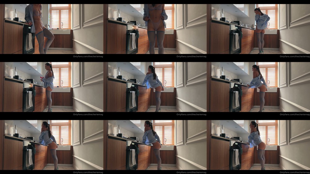 Scene screenshots from Cheriefatale - Vibrator Play (OnlyFans)
