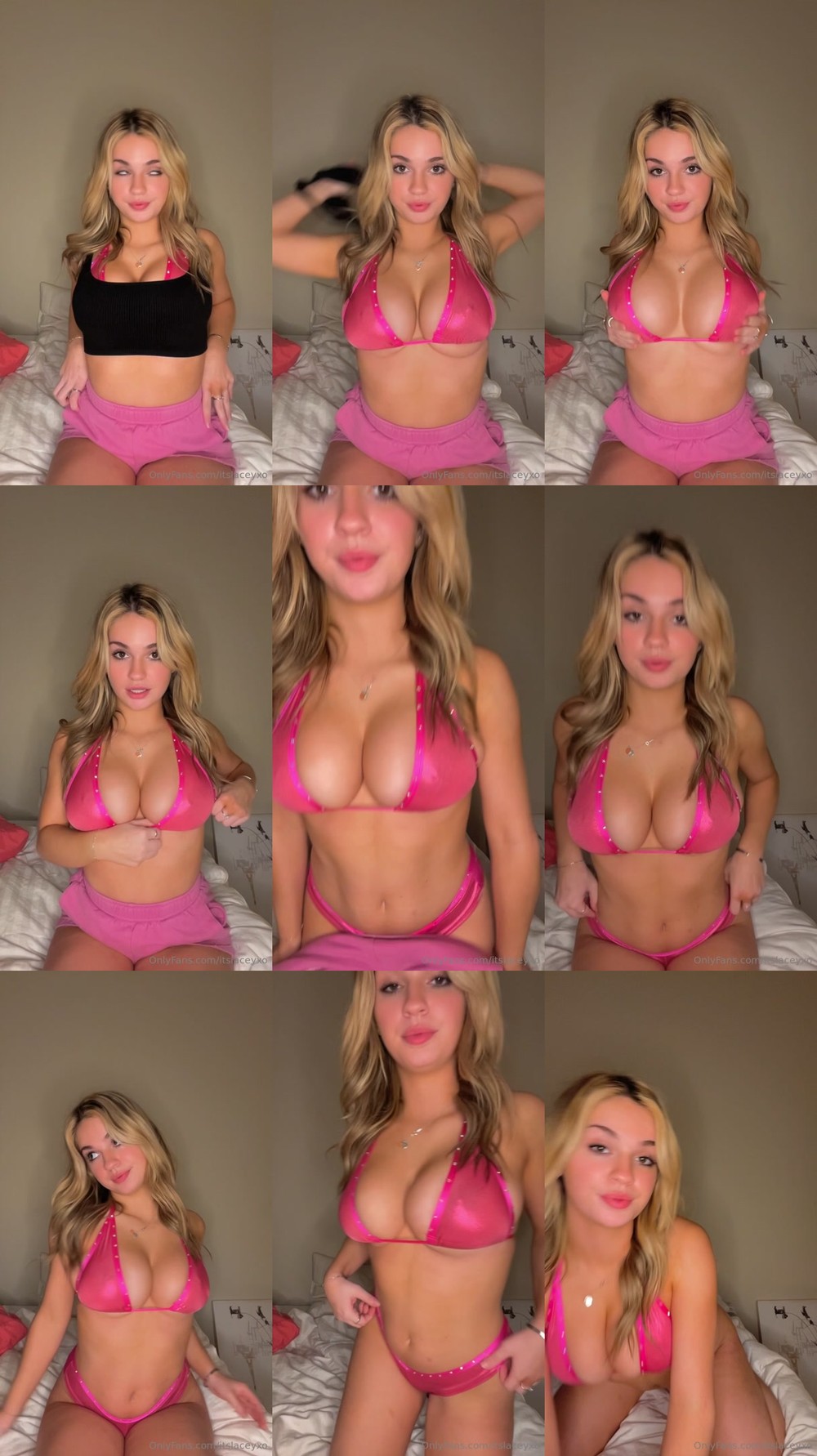 Scene screenshots from secret.babee (Tadeum Goforth, LaceyThomass) - Tease (OnlyFans)
