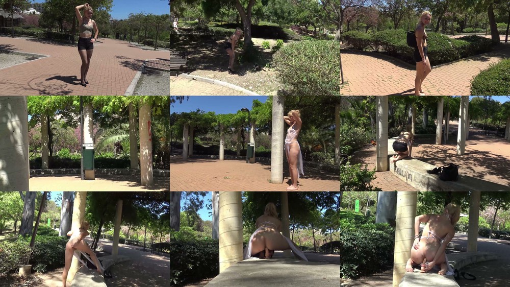 Scene screenshots from Iviroses - Ivy Roses Public Footjob Anal Dildo (OnlyFans)