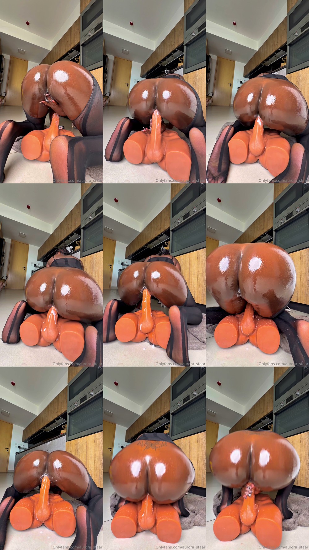 Scene screenshots from aurora_staar - Torso Dildo Riding (OnlyFans)