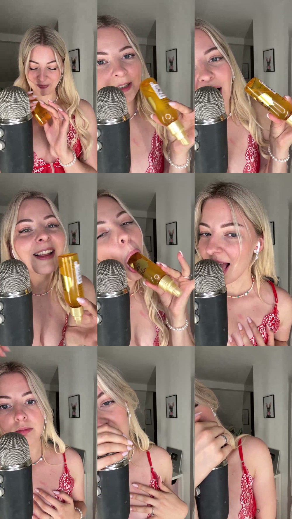 Scene screenshots from ASMR Janina - Joi (OnlyFans)