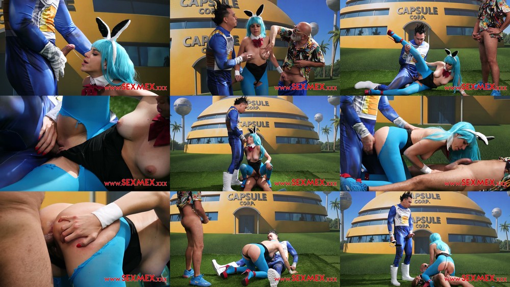 Scene screenshots from Michelle Dom - a Threesome with the Prince of Saiya-Boners and Basty Roshy (SexMex.xxx)