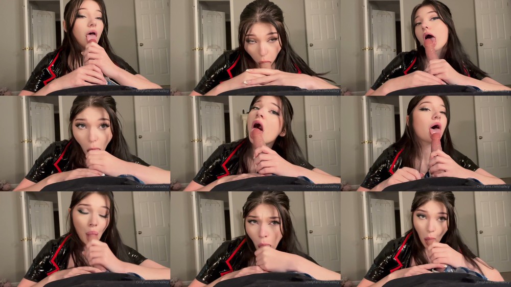Scene screenshots from Valkcy - Blowjob (OnlyFans)