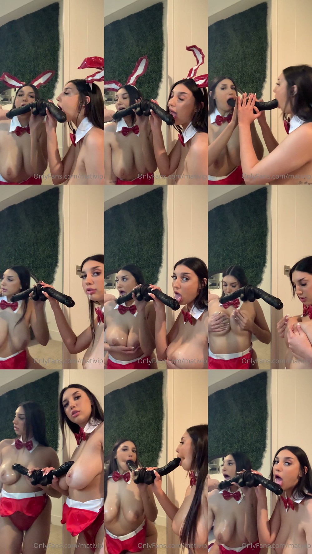Scene screenshots from matiofficial (mativip, Zara Jordan) - BBC Dildo BJ (OnlyFans)