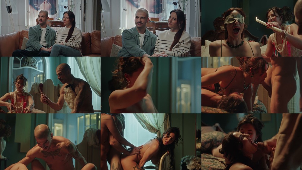 Scene screenshots from Emma C, Martin Grey, Venus Rey, Venus Rey, Martin Grey - Lessons From A Dominatrix (2026-05-28) (ErikaLust)