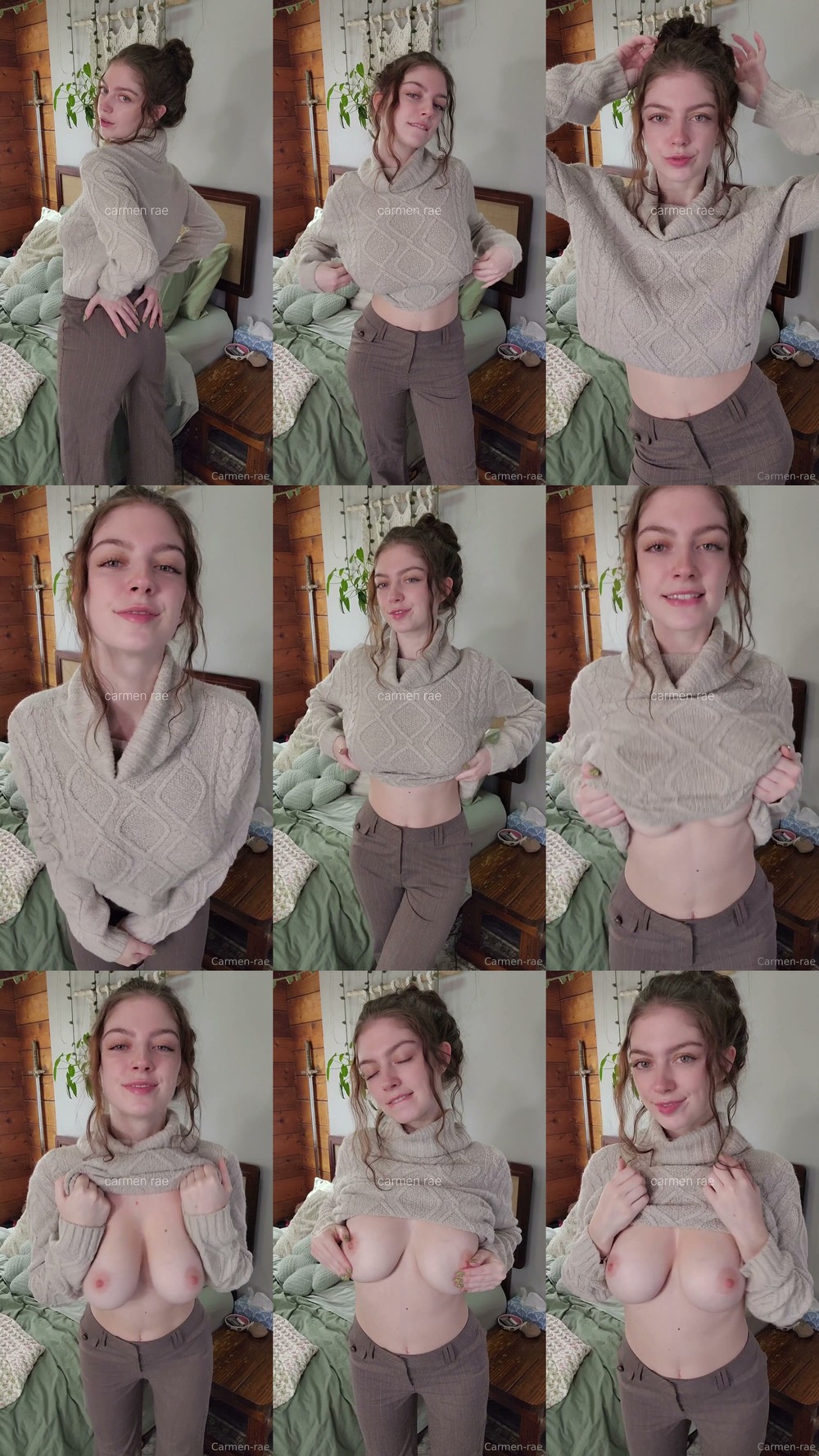 Scene screenshots from Makoshake (Carmen-rae) - Renew Vid (OnlyFans)