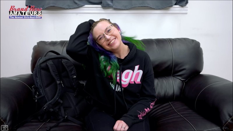 Watch Lucy T - Green & Purple Hair Late 20s Hottie Audition (2026-04-19) full movie - Lucy T - FullHD