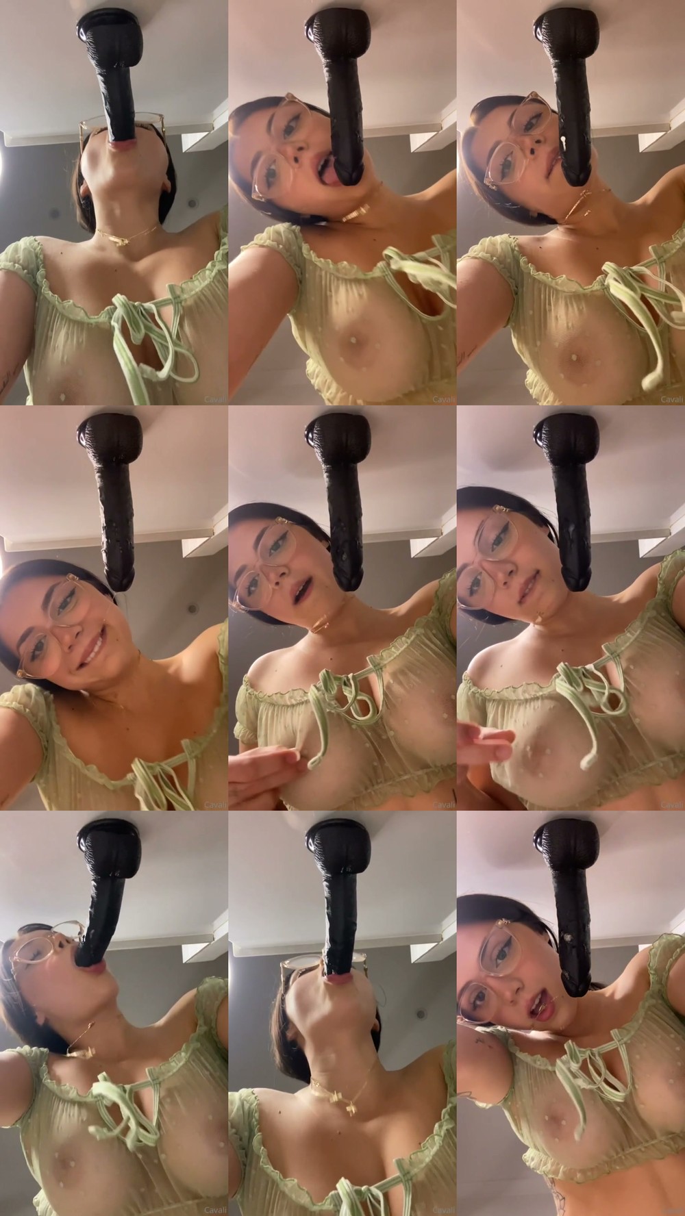 Scene screenshots from Lilith Cavaliere - Dildo (OnlyFans)
