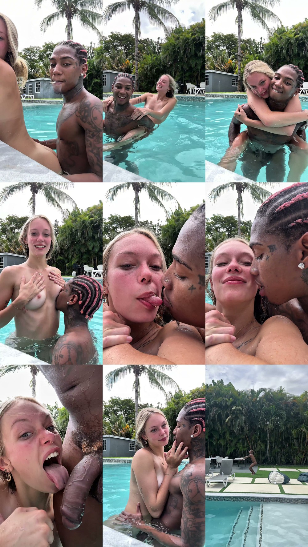 Scene screenshots from badbarbiepriv - With HunnyD (OnlyFans)