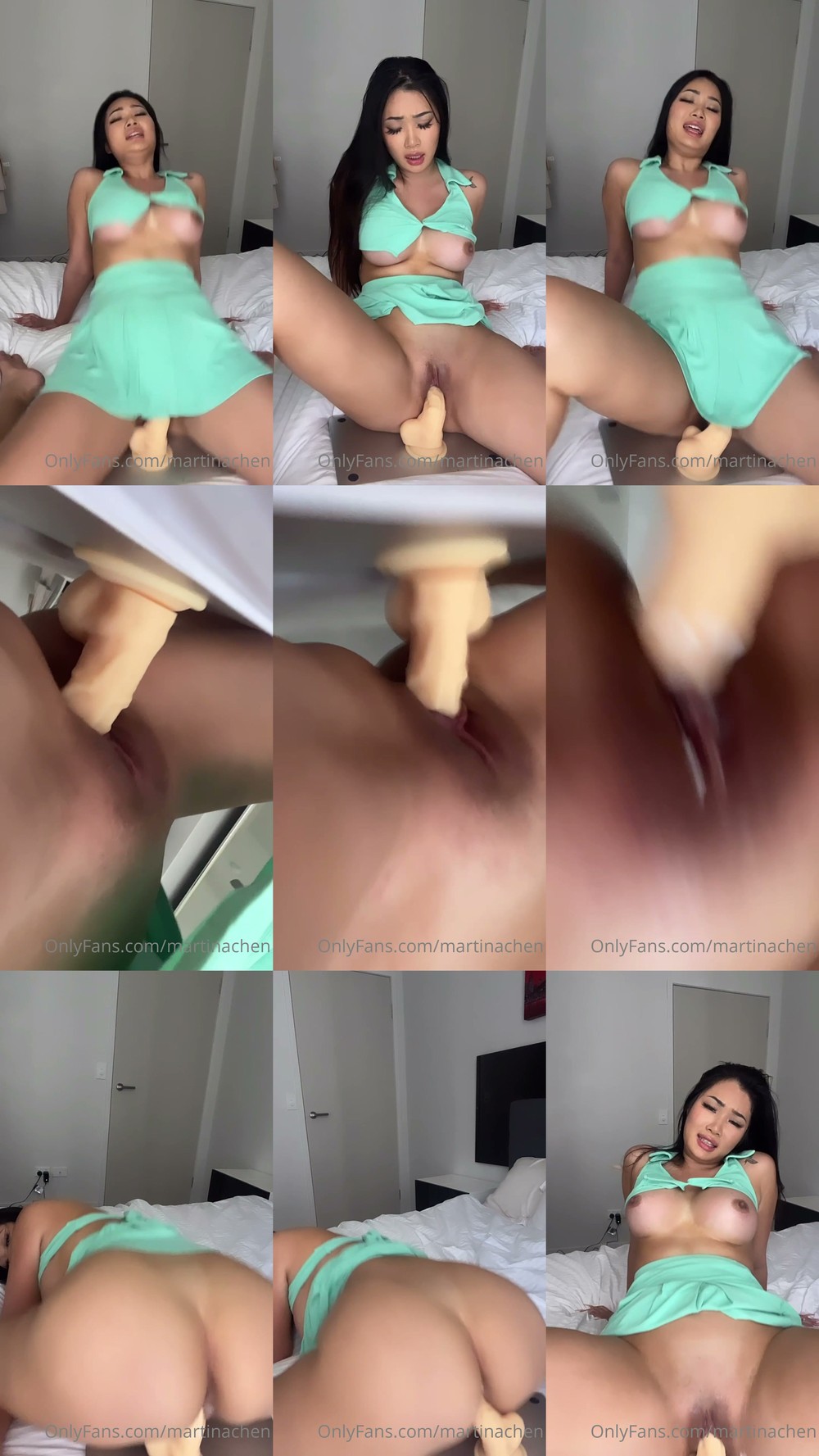 Scene screenshots from Martina Chen - Was Feeling A Bit Horny (OnlyFans)