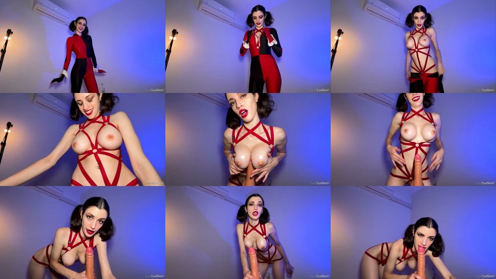 Scene screenshots from Luxneon - JOI Tit Fuck BJ (OnlyFans)