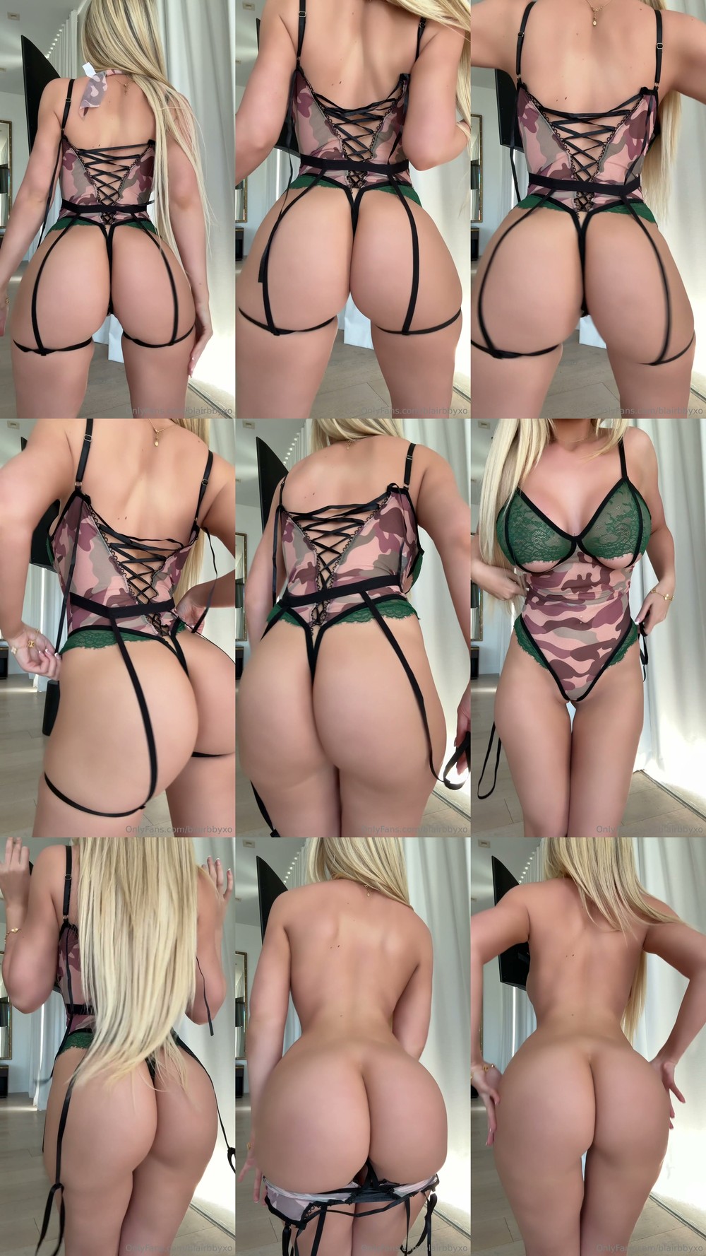 Scene screenshots from Blairbbyxo (Blair) - Tease (OnlyFans)