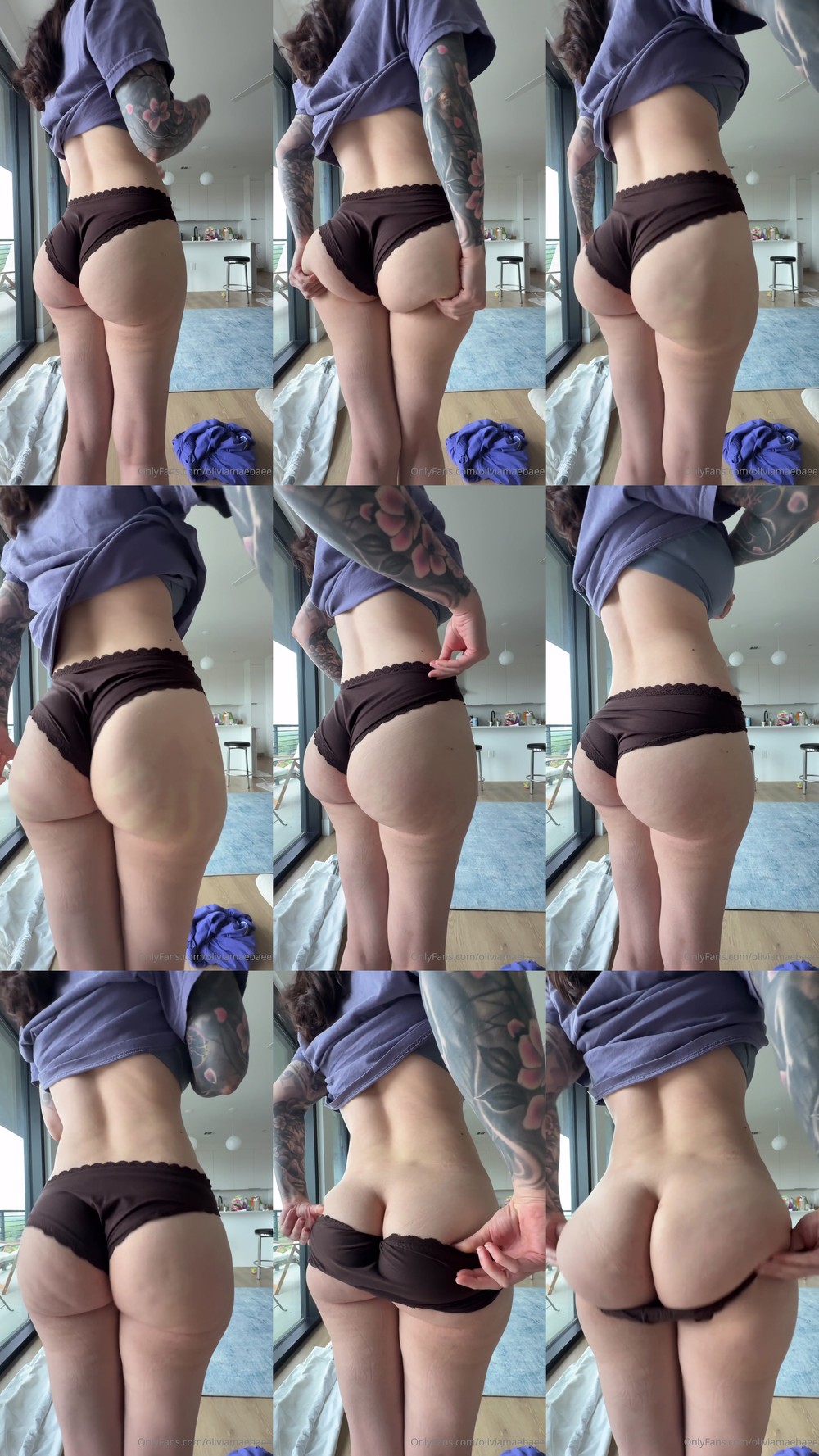 Scene screenshots from Oliviamaebaee (Alliecatt) - Short PPV (OnlyFans)