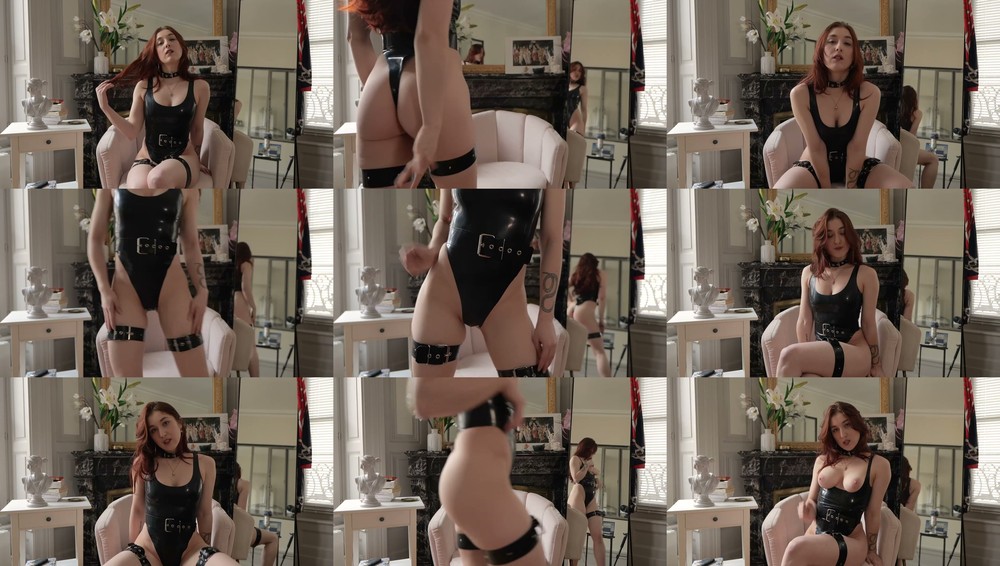 Scene screenshots from Trish Collins/Madelaine Rousset - Latex Softdom JoI Surrender Lost Lamb (Unknown)
