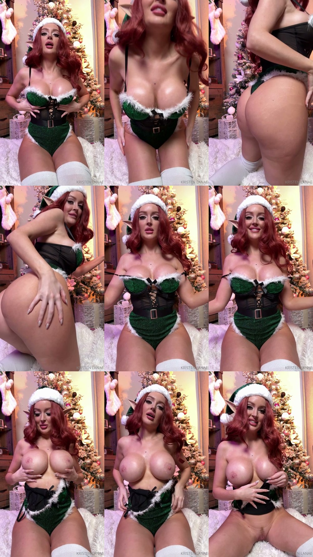 Scene screenshots from Kristen Lanae - Solo (OnlyFans)