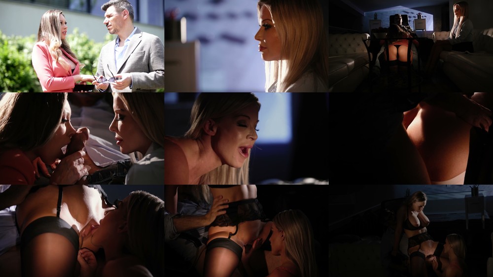 Scene screenshots from Karina King, Miss Sally - What Happens in the Office III - Part 1 (2026-06-24) (SinfulXXX, AdultPrime)