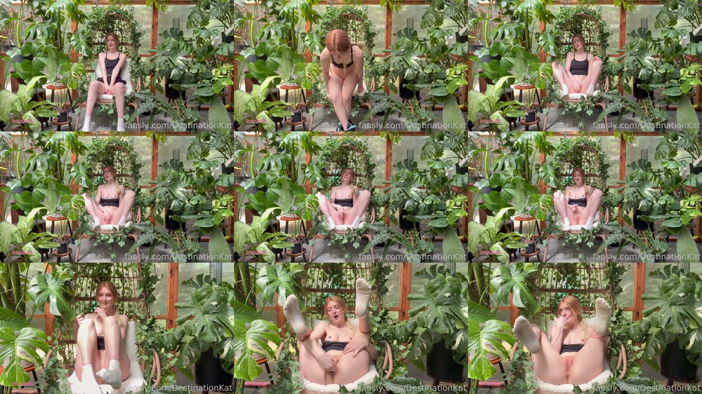 Scene screenshots from Destinationkat - 2026-06-27 Greenhouse Work Break (OnlyFans)