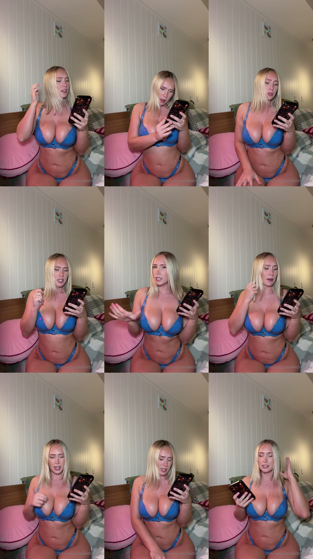 Scene screenshots from WettMelons - Dickrating Video (OnlyFans)