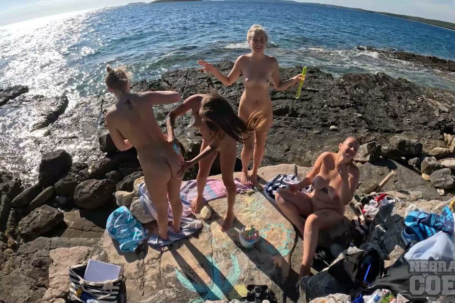 Watch Abbie Storm, Eyla Moore, Rosalinda, Vanessa Klein - Making Chalk Art Nude on A Nudist Beach on Vacation (2026-06-15) full movie - Abbie Storm, Eyla Moore, Rosalinda, Vanessa Klein - FullHD