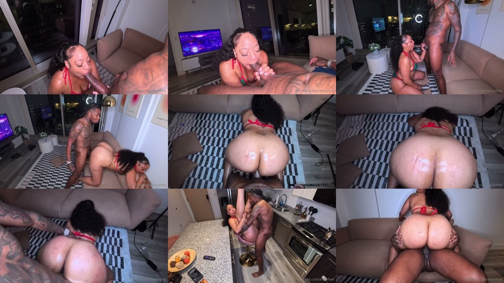 Scene screenshots from Krackinasskeyy - B/G (OnlyFans)