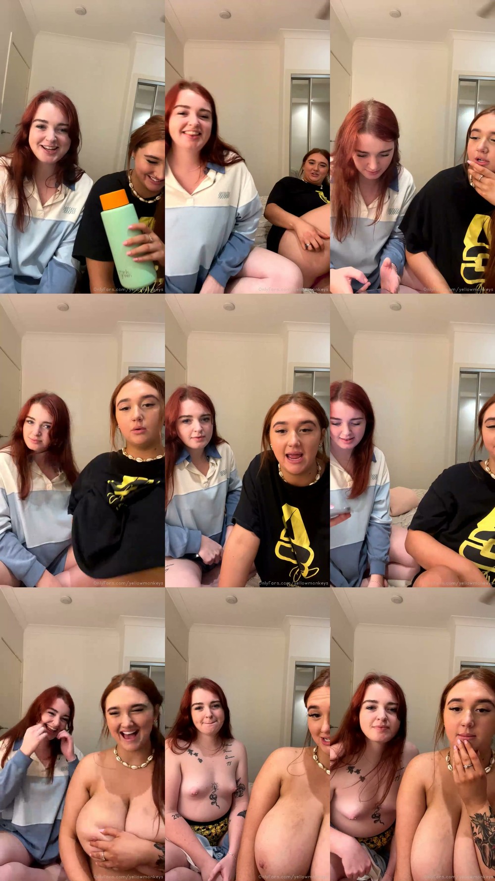 Scene screenshots from Hailey.Aurisch (Yellowmonkeys) - OnlyFans Live (OnlyFans)