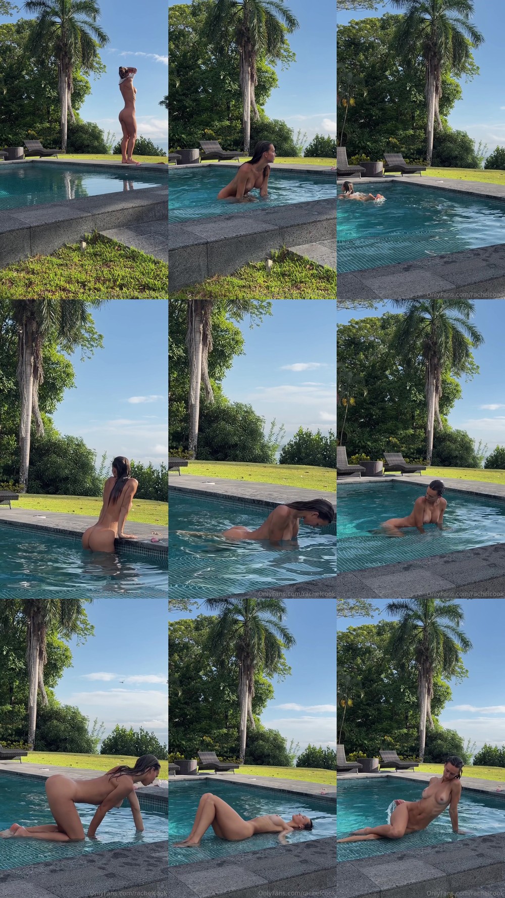 Scene screenshots from Rachel Cook - Solo (OnlyFans)