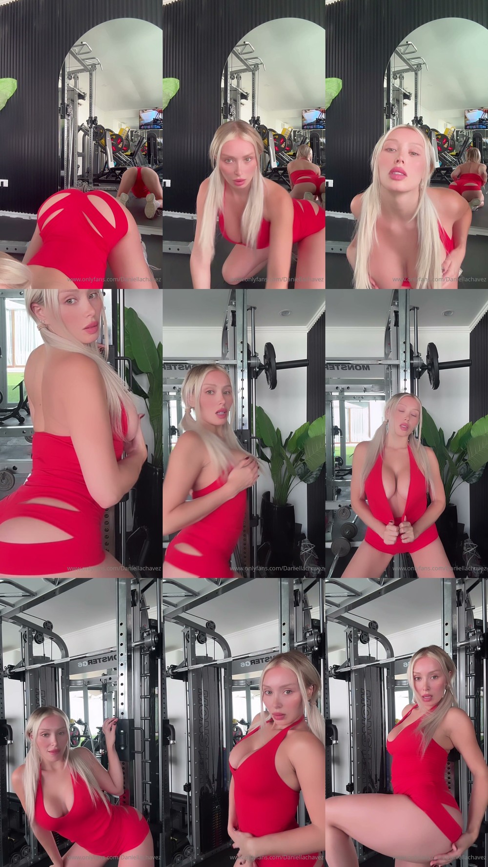 Scene screenshots from Daniella Chavez - Tease (OnlyFans)