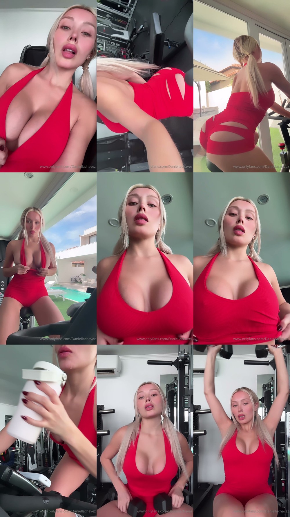 Scene screenshots from Daniella Chavez - Tease (OnlyFans)