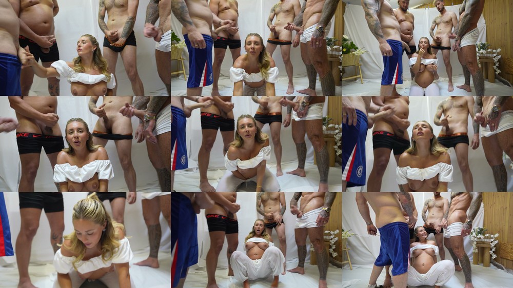 Scene screenshots from Bonnie Blue (bonnieblue_xoxo) - Bukkake (FapHouse)